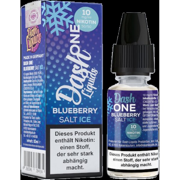 Dash One Nikotinsalz - Blueberry Ice