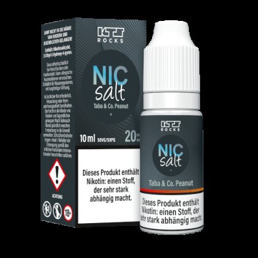 Peanut Tabak & Co. - KTS Nic Salt Liquid 10ml