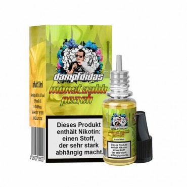 Monstaahh Peach  - Dampfdidas 10ml Nikotinsalz