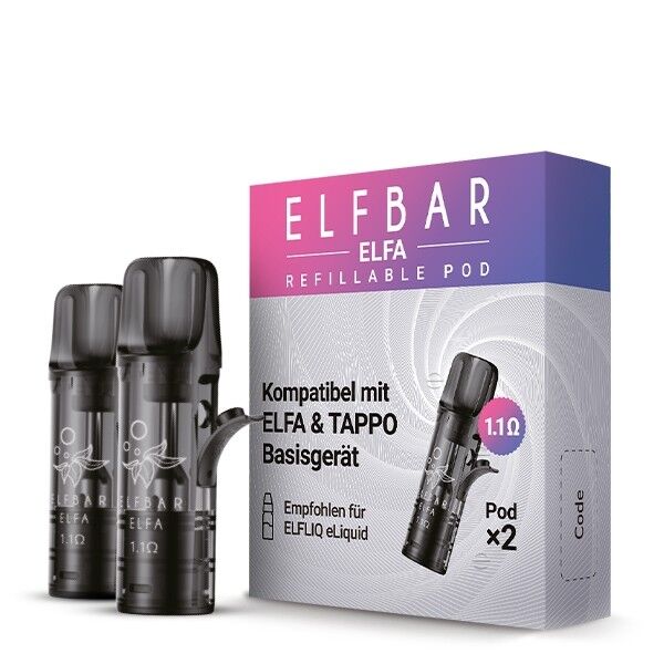 ElfBar ELFA Refillable Pod - Leerpod 2St.