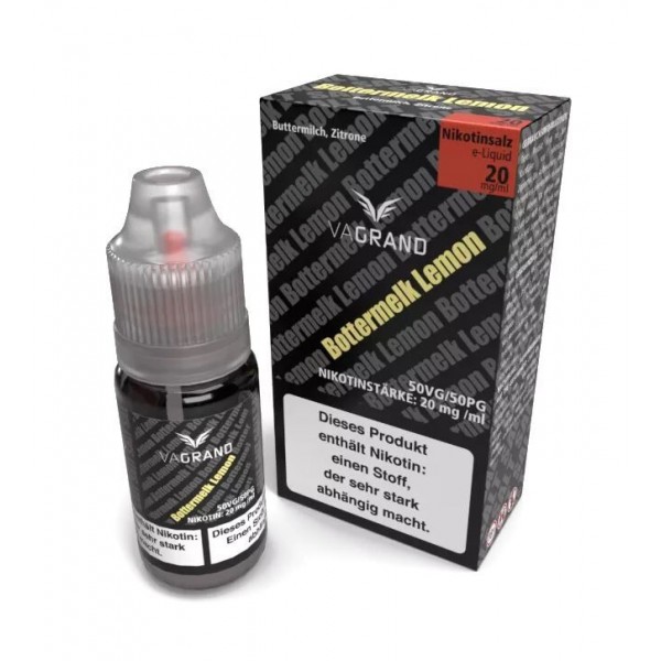 Bottermelk Lemon - Vagrand Nikotinsalz Liquid 10ml
