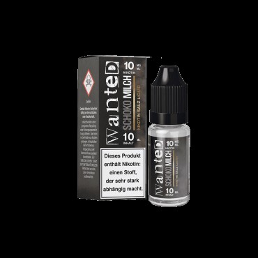 Schokomilch - Wanted Overdosed - Nikotinsalz Liquid 10ml