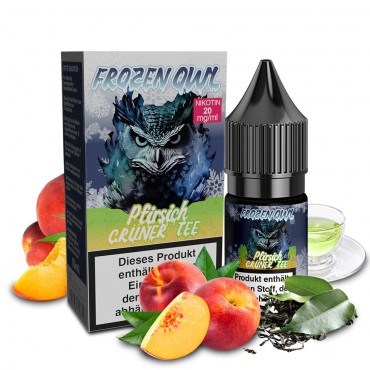 Pfirsich Grüner Tee - Frozen OWL Overdosed Nikotinsalz
