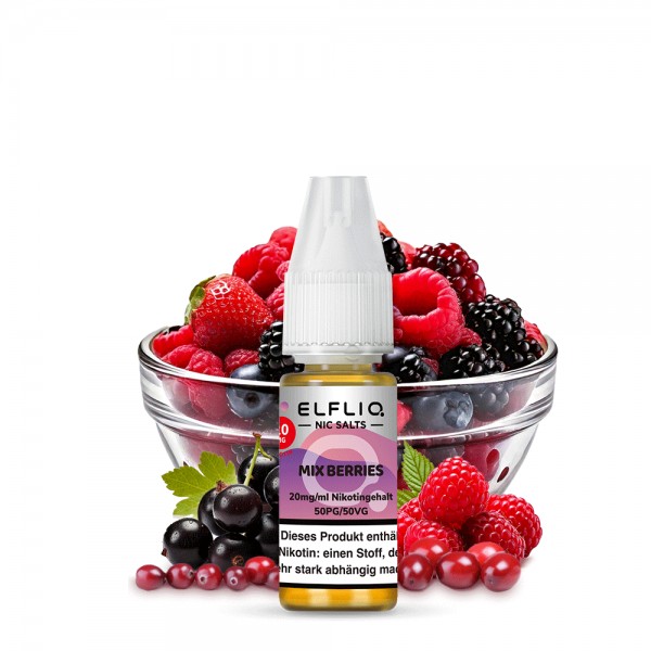 Mix Berries - ELFLIQ - Nikotinsalz Liquid 10ml