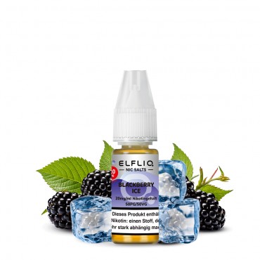 Blackberry Ice - ELFLIQ - Nikotinsalz Liquid 10ml