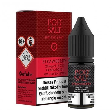 Strawberry - Pod Salt 10ml Liquid
