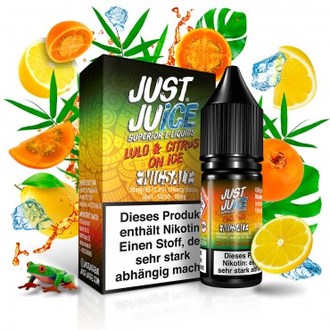 Lulo & Citrus on Ice - Just Juice - Nikotinsalz Liquid 10ml