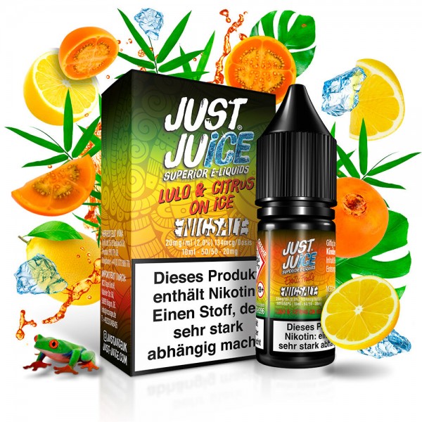 Lulo & Citrus on Ice - Just Juice - Nikotinsalz Liquid 10ml