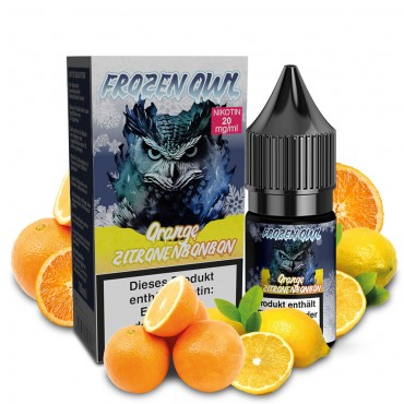 Orange Zitronenbonbon - Frozen OWL Overdosed Nikotinsalz