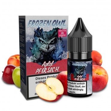 Apfel Pfirsich - Frozen OWL Overdosed Nikotinsalz