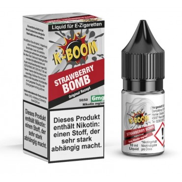 Strawberry Bomb Original - K-Boom Liquid 10ml