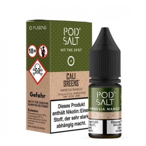 Amnesia Mango - Pod Salt Fusion 10ml Liquid