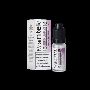 Beeren Limonade - Wanted Overdosed - Nikotinsalz Liquid 10ml