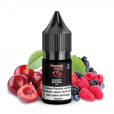 Kirschlolli MAXX Cherry Berries - Nikotinsalz Liquid 10ml