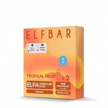 ElfBar ELFA Prefilled Pod 2ml - 0mg - 2er Pack