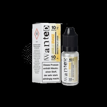 Vanille Orange - Wanted Overdosed - Nikotinsalz Liquid 10ml