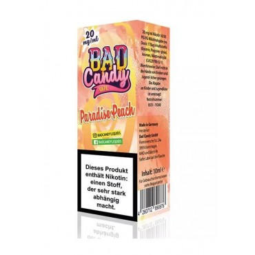 Paradise Peach - Bad Candy Nic Salt Liquid 10ml