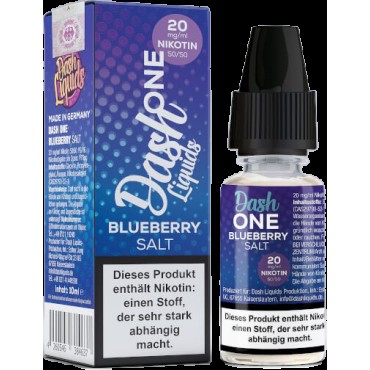 Dash One Nikotinsalz - Blueberry