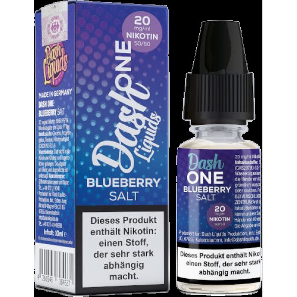 Dash One Nikotinsalz - Blueberry