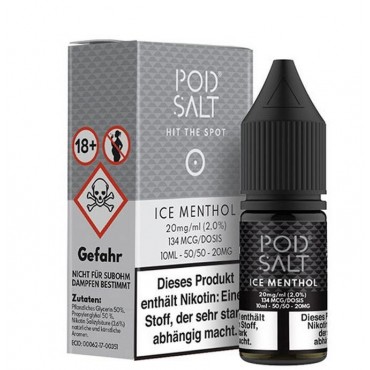 Ice Menthol - Pod Salt 10ml Liquid