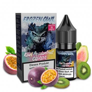 Kiwi Passionfruit Guava - Frozen OWL Overdosed Nikotinsalz