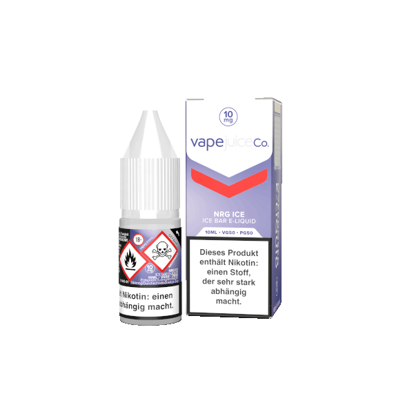 NRG Ice Overdosed -  Vape Juice Ice Bar - Nikotinsalz Liquid 10ml