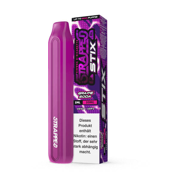 Grape Soda - Strapped STIX - Einweg E-Zigarette