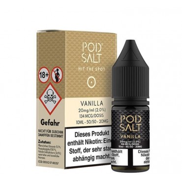 Vanilla - Pod Salt 10ml Liquid