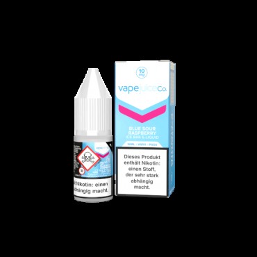 Blueberry Sour Raspberry Overdosed -  Vape Juice Ice Bar - Nikotinsalz Liquid 10ml