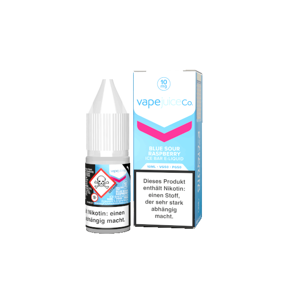 Blueberry Sour Raspberry Overdosed -  Vape Juice Ice Bar - Nikotinsalz Liquid 10ml