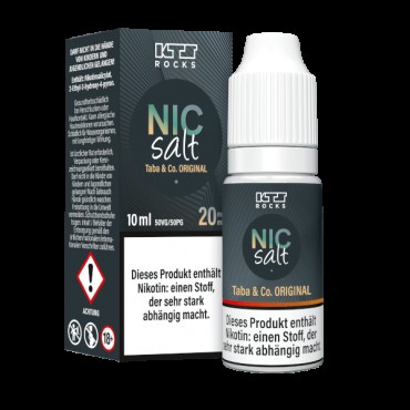 Original Tabak & Co. - KTS Nic Salt Liquid 10ml