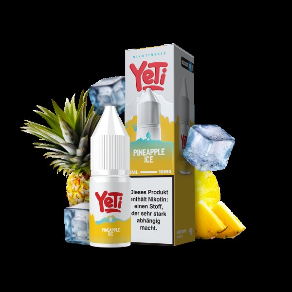 Pineapple Ice Overdozed - Yeti Summit Nikotinsalz 10ml