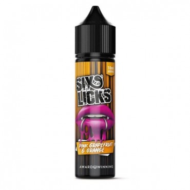 Pink Grapefruit Orange - Six Licks Aroma 10ml