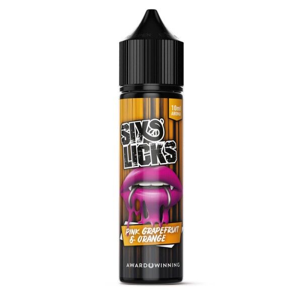 Pink Grapefruit Orange - Six Licks Aroma 10ml