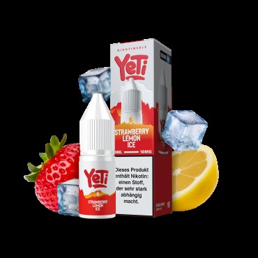 Strawberry Lemon Ice Overdozed - Yeti Summit Nikotinsalz 10ml