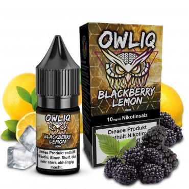 Blackberry Lemon - OWLIQ Overdosed - Nikotinsalz Liquid 10ml