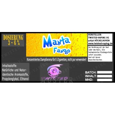 Twisted Flavors-Aroma (10 ml) Manta Fango