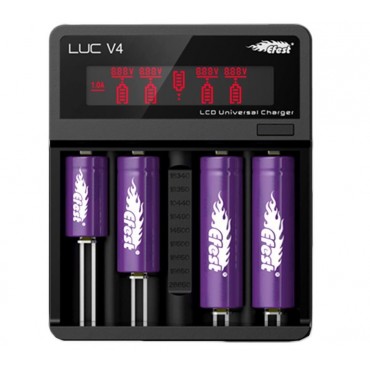 Efest Luc V4 2.0 Ladegerät für 3,6V-3,7V Li-Ionen