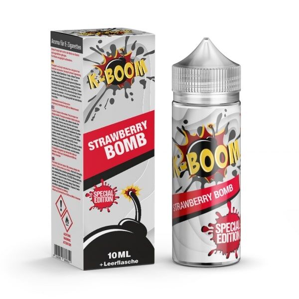 Strawberry Bomb Original Rezept - K-Boom Aroma 10ml