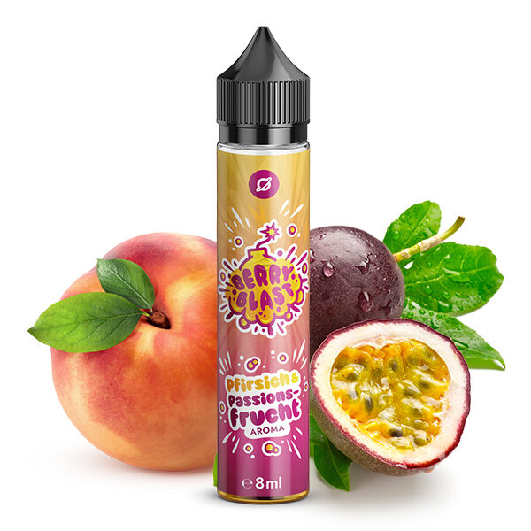 Pfirsich & Passionsfrucht - Flavorverse Berry Blast - Aroma 8ml